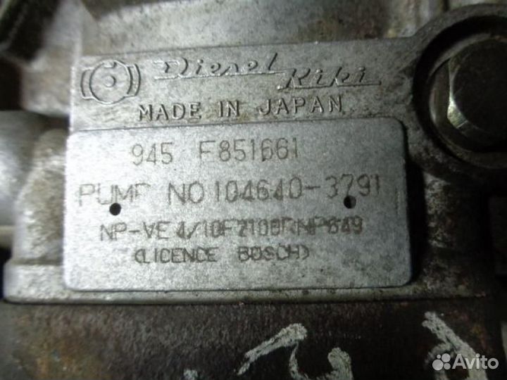 Тнвд Mitsubishi Pajero 2.5 (1992)