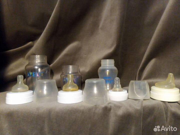Бутылочки для кормления Avent пакетом