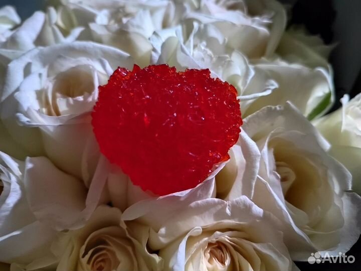 Мыло в форме сердца