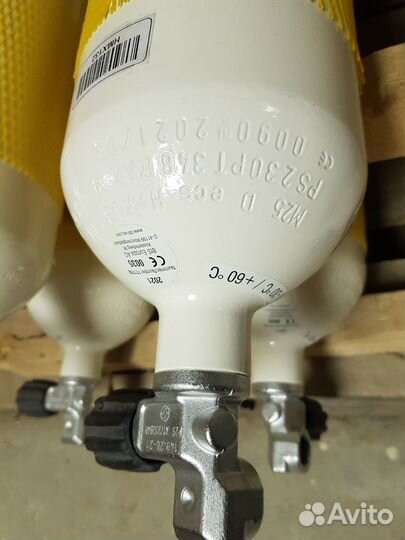 Баллон для дайвинга стальной 7 литров 230 бар