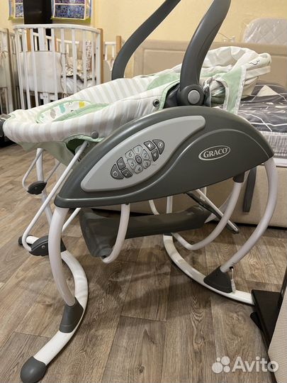 Детские качели шезлонг