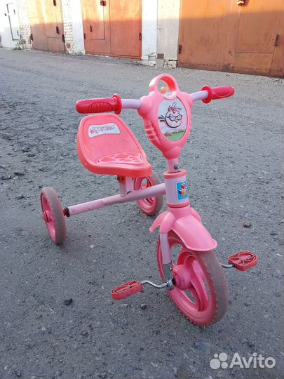 Детский трехколесный велосипед бу