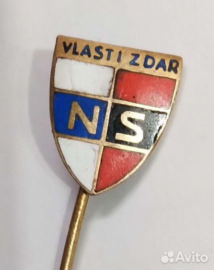 Значок Vlasti Zdar NS (Богемия- Моравия)