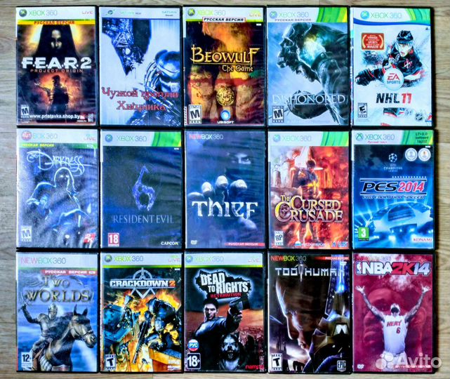 Игры на xbox 360 прошитый