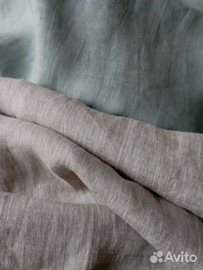 Ткань лен натуральный