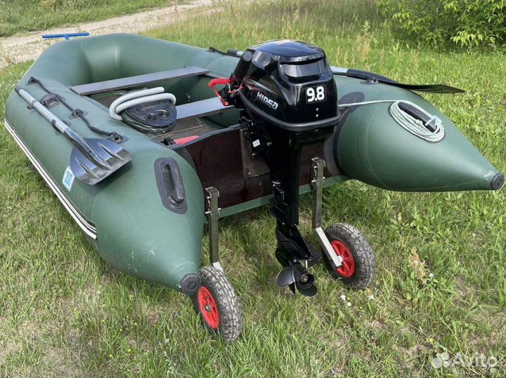 Лодка пвх с мотором 9.8