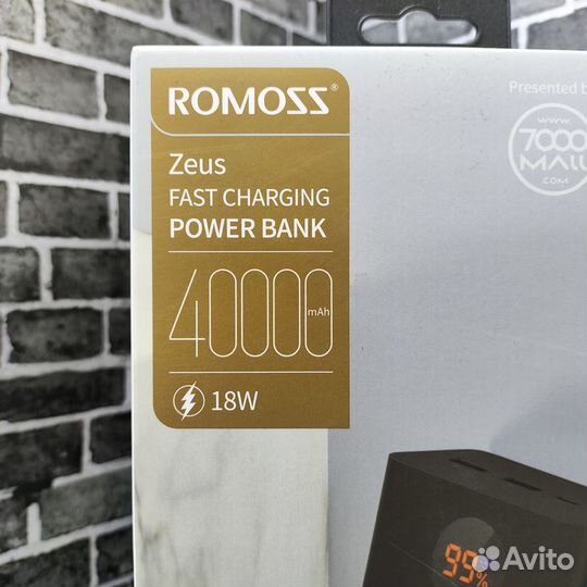 Повербанк Romoss Zeus pea40