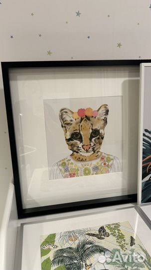 Икеа постеры в рамах