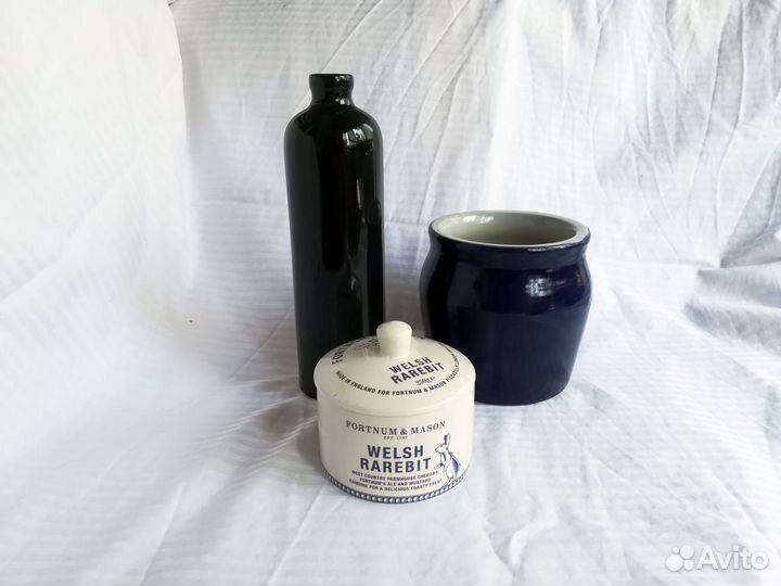 Ваза бутылка керамическая Франция