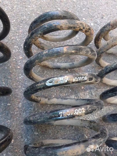 Пружины vw golf 4, bora с занижением -30