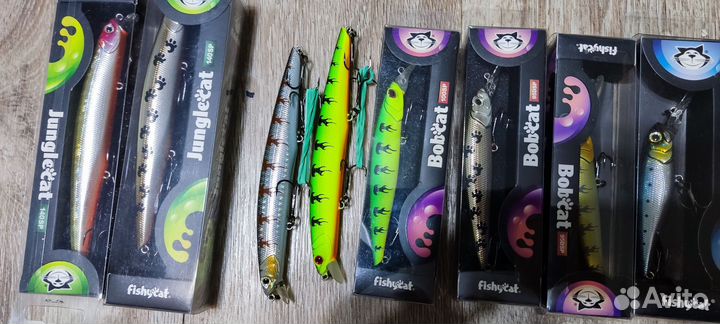 Воблер Tsunekichi, Fishycat, Strike Pro