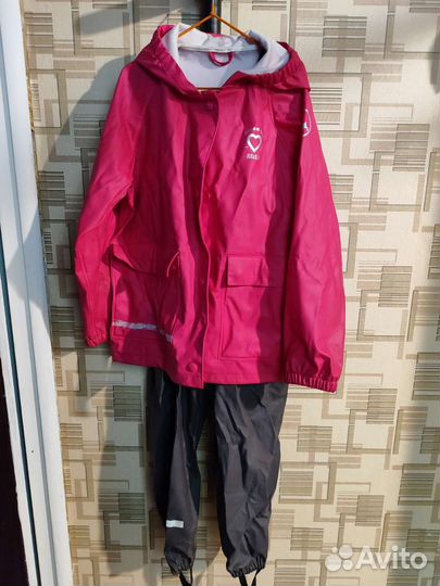 Дождевик + полукомбинезон 122