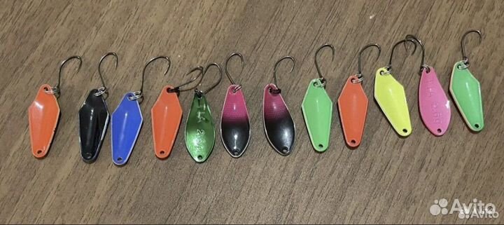 Форелевые блесна