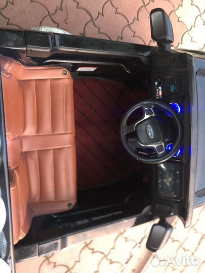 Детский электромобиль двухместный Форд Ренжер