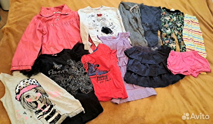 Вещи пакетом 110-116 размер