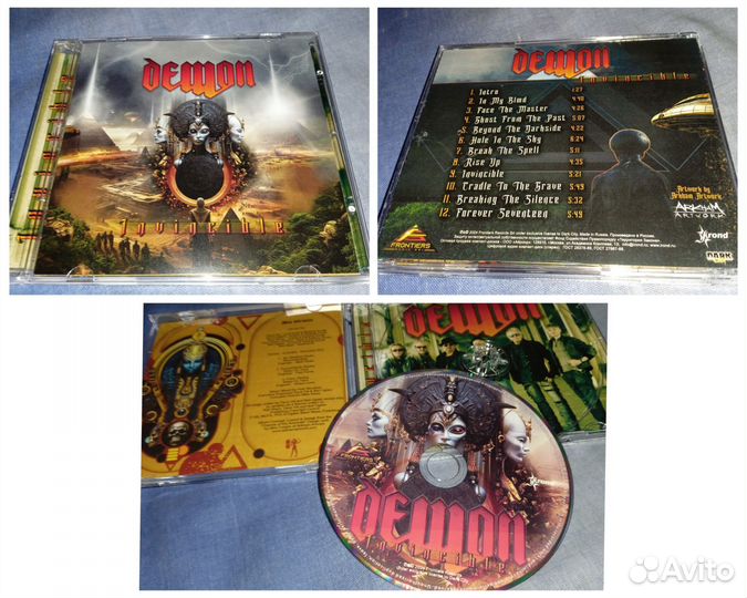 Кипелов CD Maximum буклет Demon Mr.Big