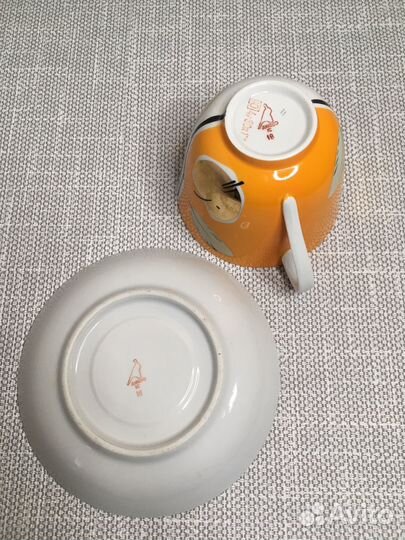 Чайная пара Дулево