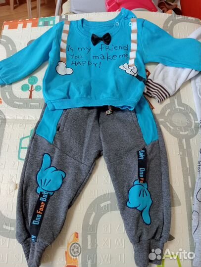 Большой пакет одежды для мальчика