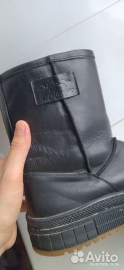 Угги кожаные
