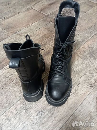 Ботинки женские зимние 39 размера натуральная кожа