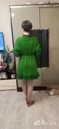 Вязаное платье