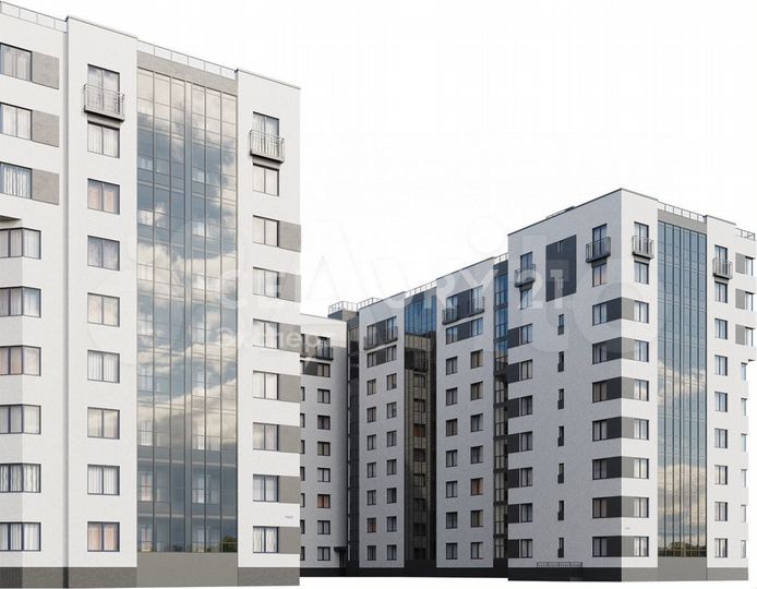 2-к. квартира, 62,3 м², 2/9 эт.