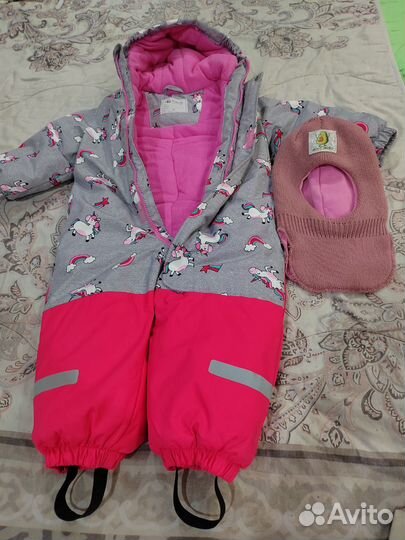 Зимний комбинезон для девочки