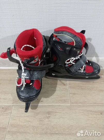 Коньки раздвижные 27 30