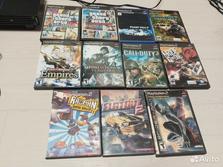 Sony playstation 2 PS2 fat чипованная