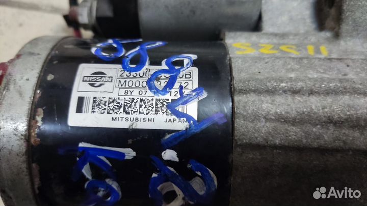 Стартер Nissan juke, Tiida, qashqai,1.6 hr16de