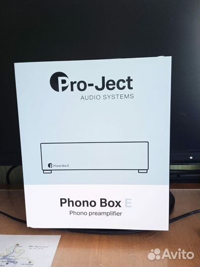 Фонокорректор Pro Ject Phono Box E