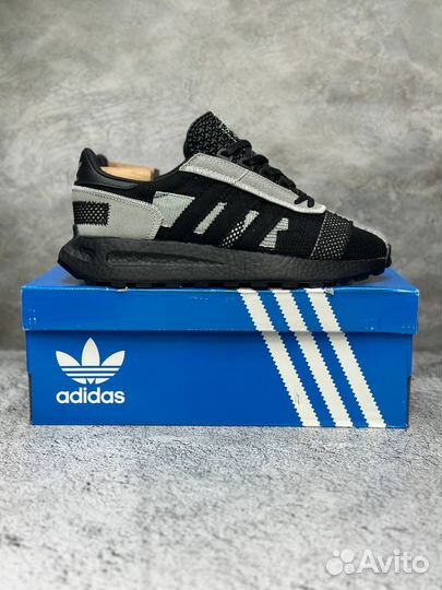 Кроссовки Adidas Retropy E5 Grey Black