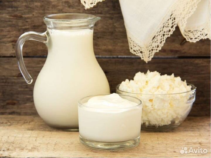 Молоко сметана творог