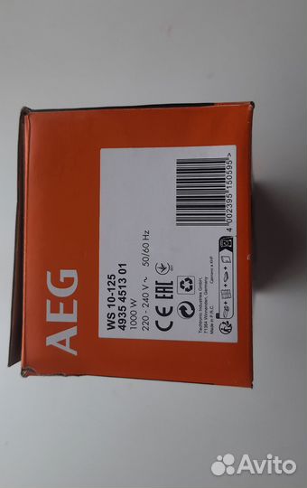 Ушм AEG WS 10-125