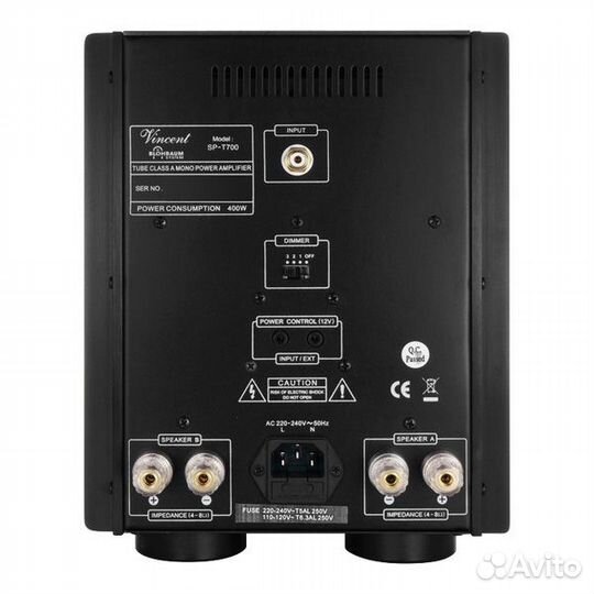 Усилитель мощности Vincent SP-T700 black