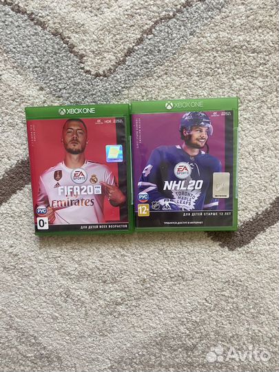 Игры на xbox ONE, FIFA 20, NHL 20
