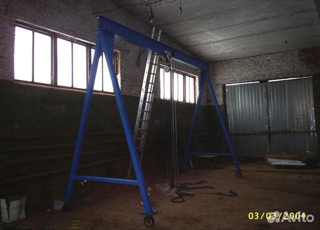 Ручной козловой кран 3т, легкий козловой кран 3т