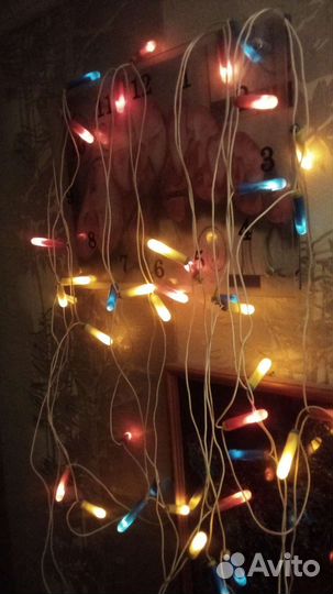 Елочная гирлянда СССР