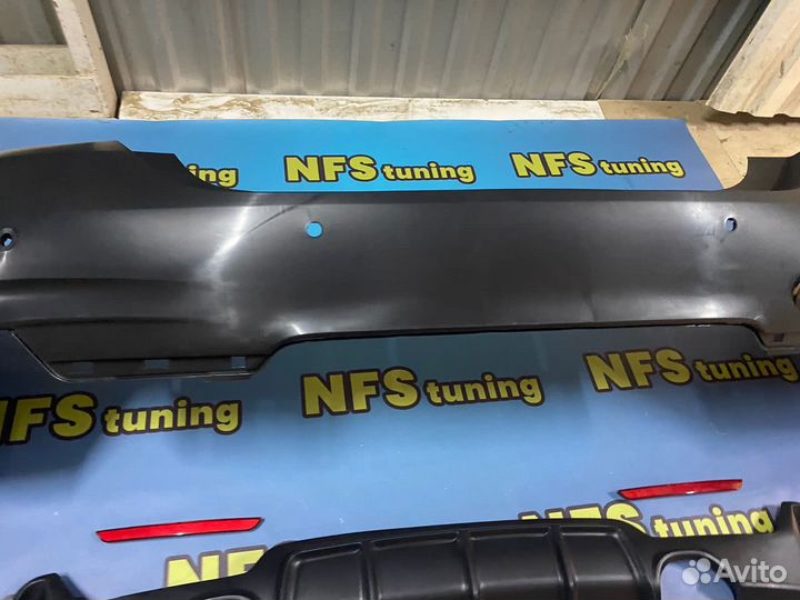 Задний бампер для BMW F32 м пакет в сборе