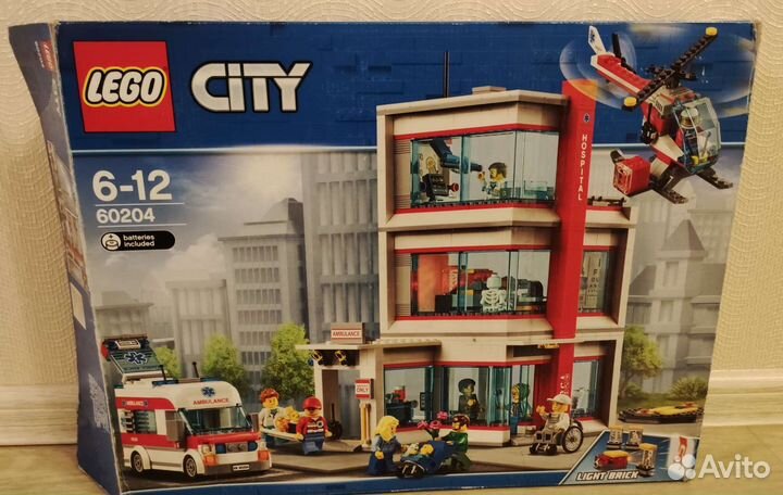 Lego Sity, 60204 Городская больница, оригинал