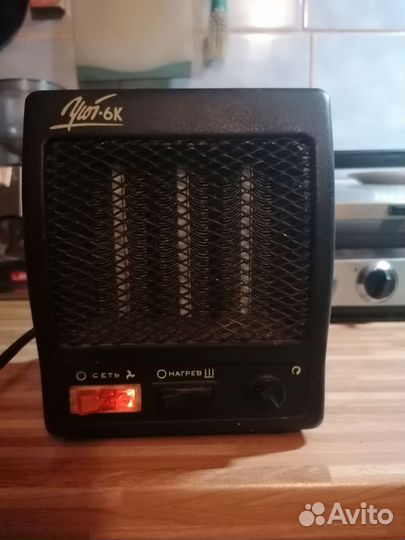 Тепловентилятор Уют 6К. Компактный. 1.1кв