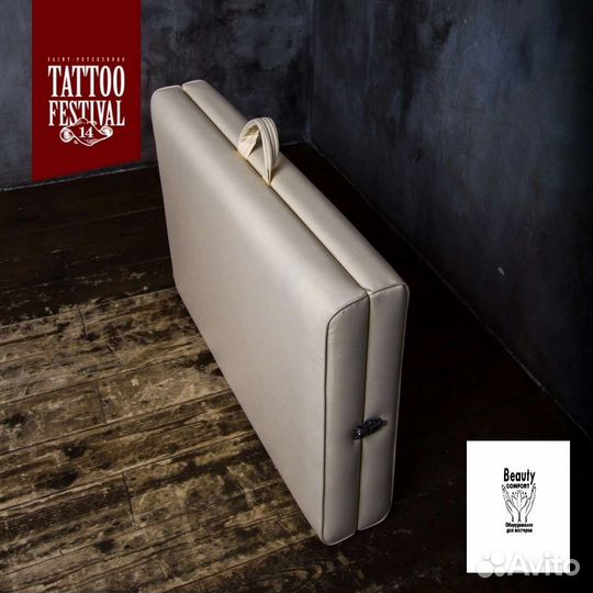 Кушетка косметологическая пепельная
