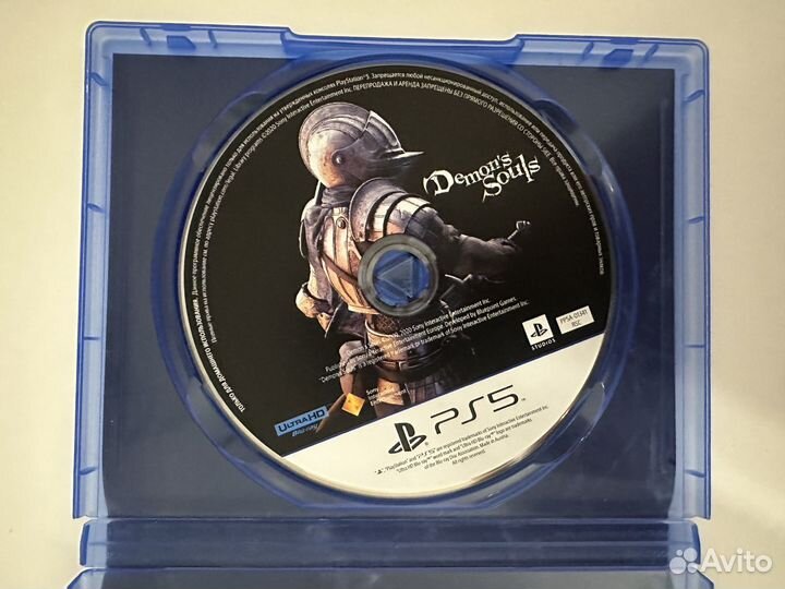 Demon's Souls ps5 диск