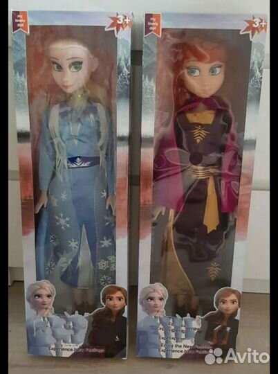 Кукла Анна, Эльза, Леди Баг