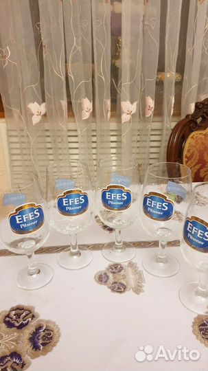 Пивные бокалы Efes оригинальные