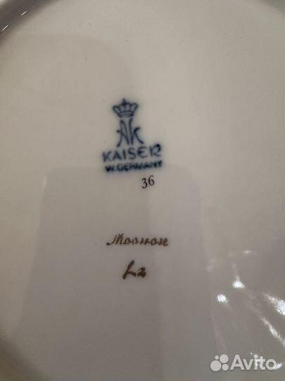 Фарфор AK Kaiser Кайзер Германия винтаж