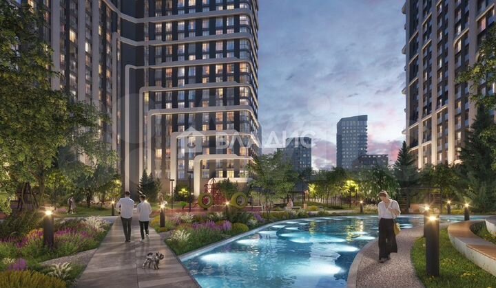 Квартира-студия, 28,6 м², 2/21 эт.