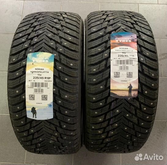 Nokian Tyres Hakkapeliitta 10p 235/45 R18 98T