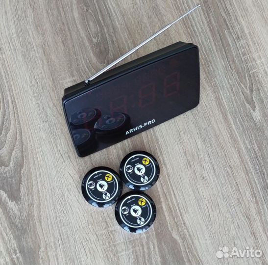 Кнопка вызова персонала на ресепшен с пейджером