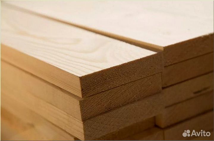 Доска хвоя сухая строганная кат. В 20х95х6,0
